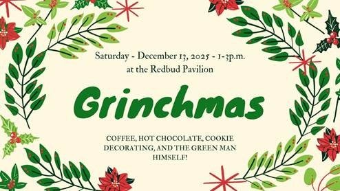 Graphic for Grinchmas at Cheaha State Park