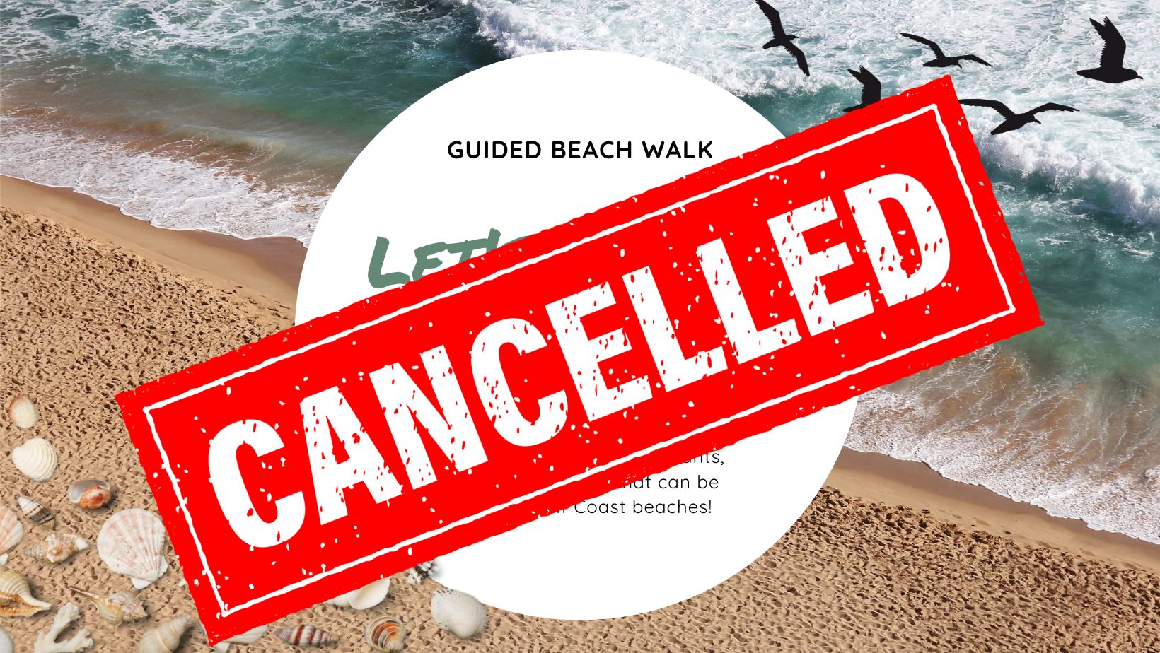 CANCELED BEACH WALK