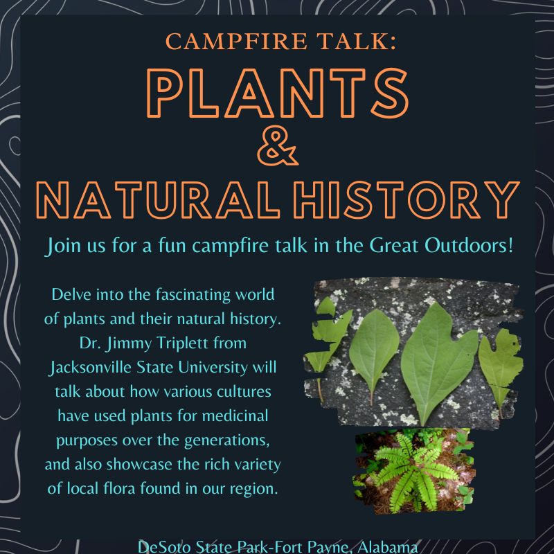 campfire talk Plants and natural history