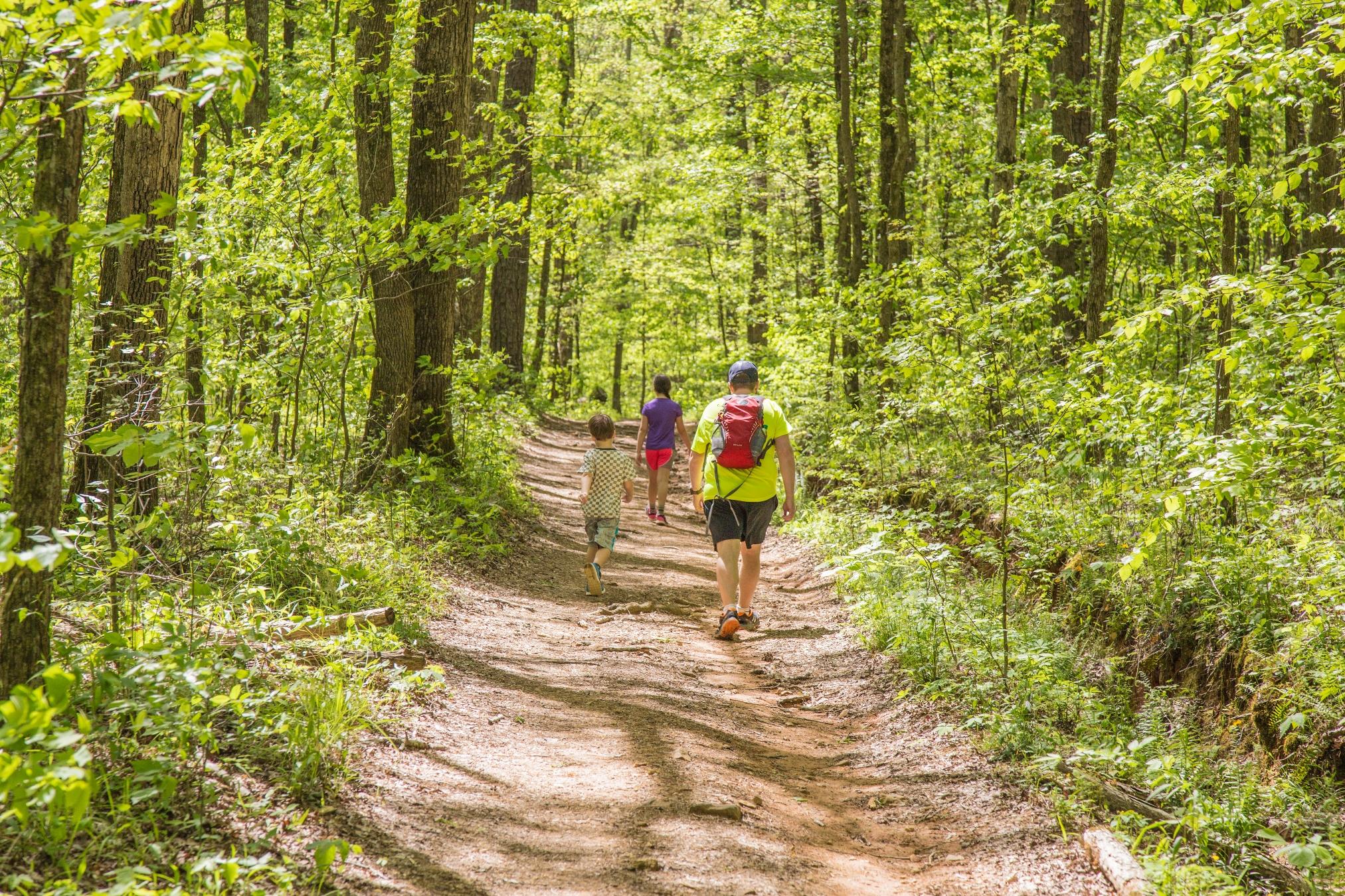 Oak Mountain State Park Trails Family by Rachel Callahan