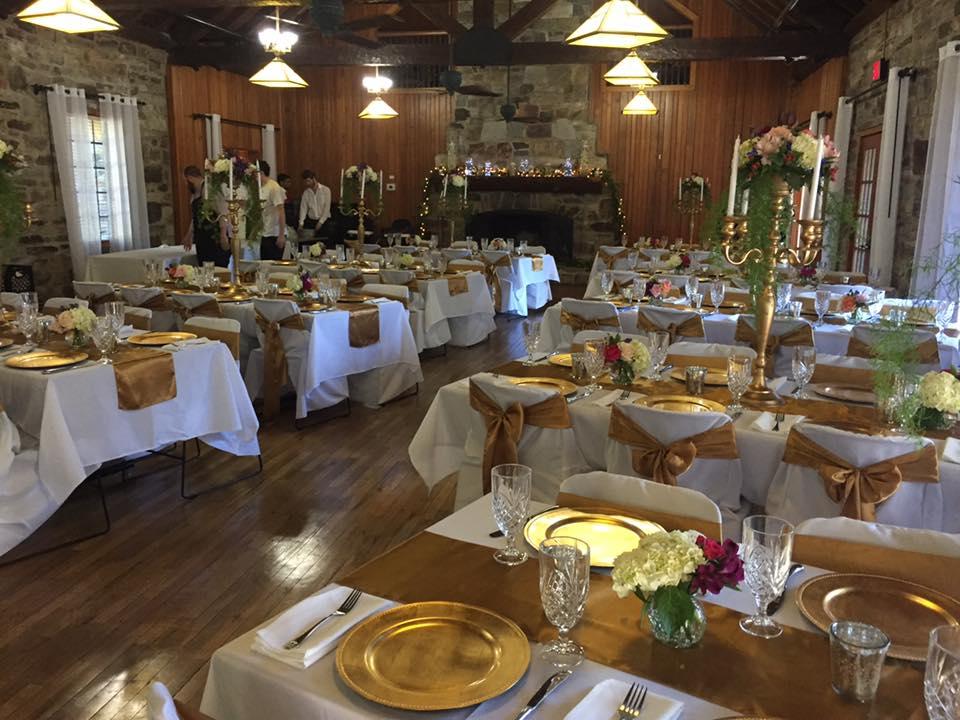 Cheaha Bald Rock Wedding Decorations