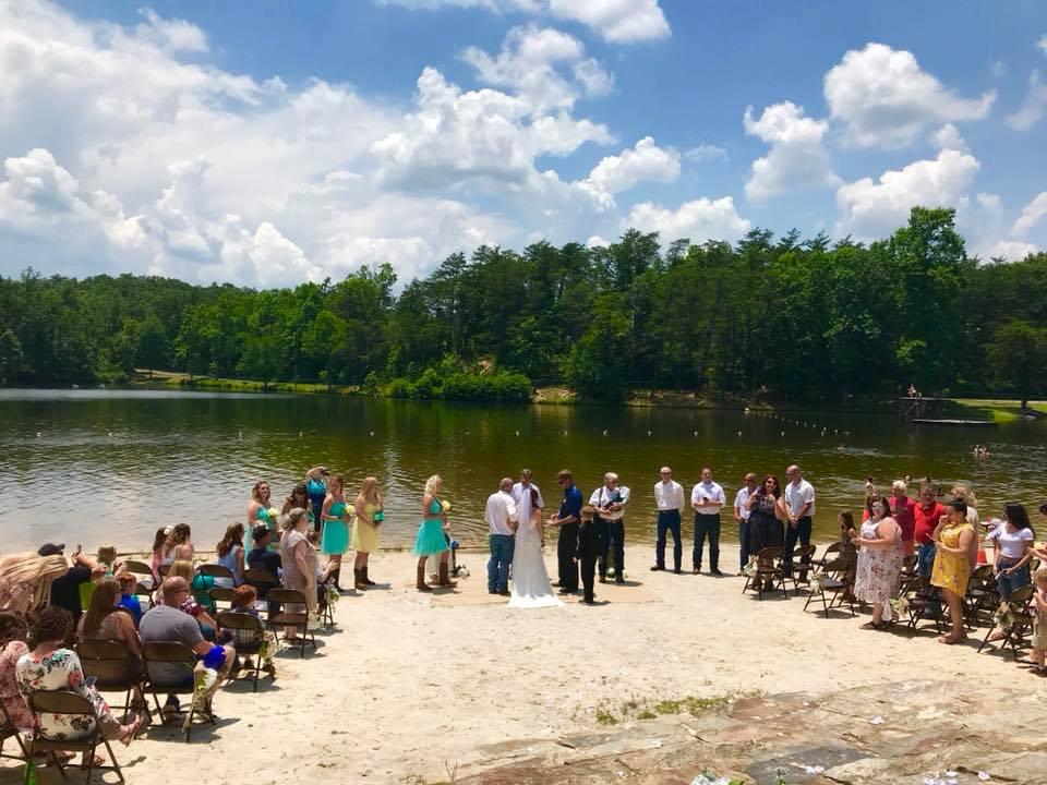 Cheaha Lake Wedding