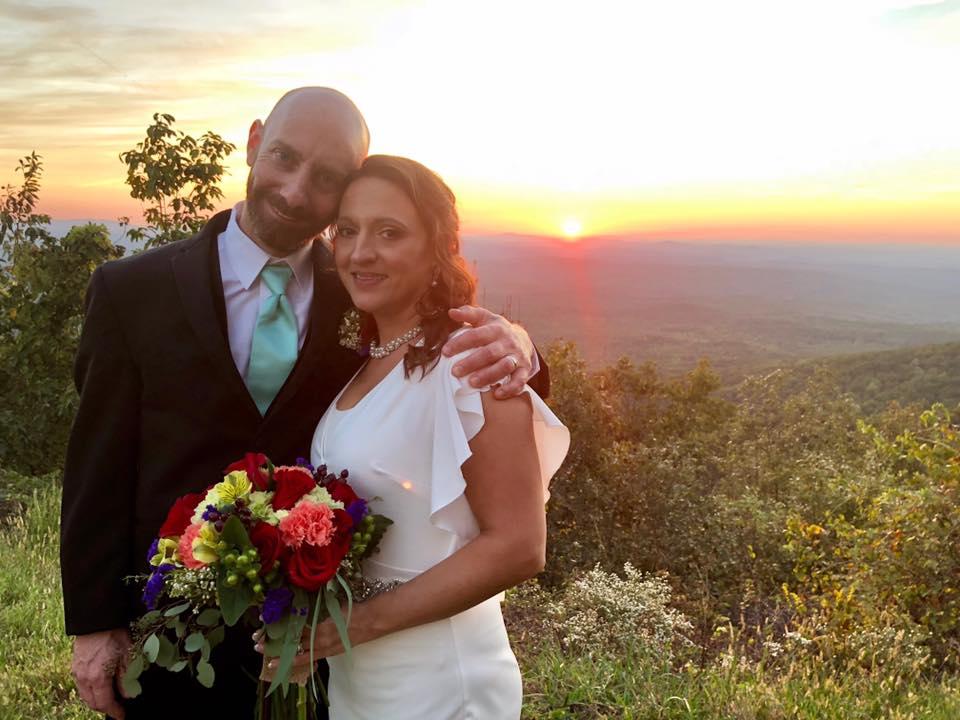 Cheaha Sunset Wedding