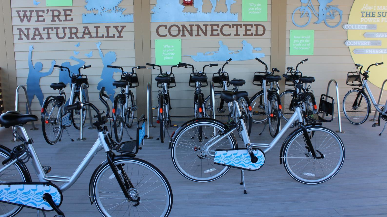Bike Share Program Featured Throughout the Park