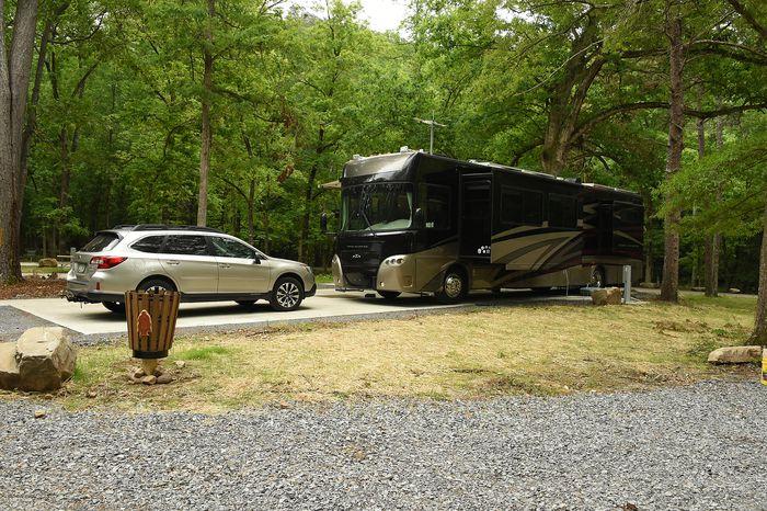 Buck's Pocket State Park Renovated Campground